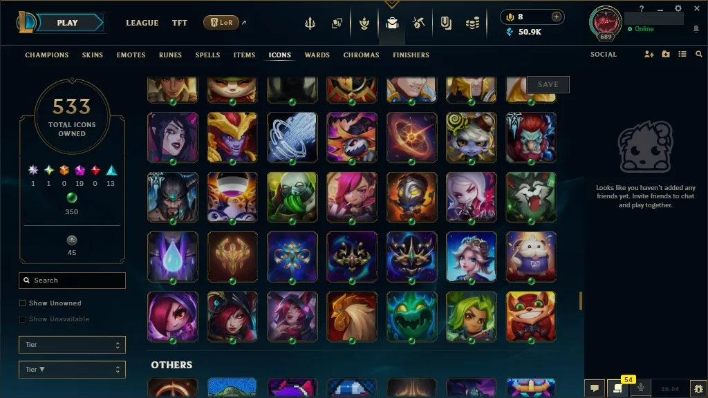 🚨 [EUW] ⚜ ULTRA RARE LoL Account 🔥 ALL Arcane 💎 + T1 Worlds 2023/24 🏆 + ✨ Spirit Blossom🏆 356 Premium Skins 😎 ALL Champs 🔼 Lvl 689 🔵 +50K BE 🏁 Instant Delivery
