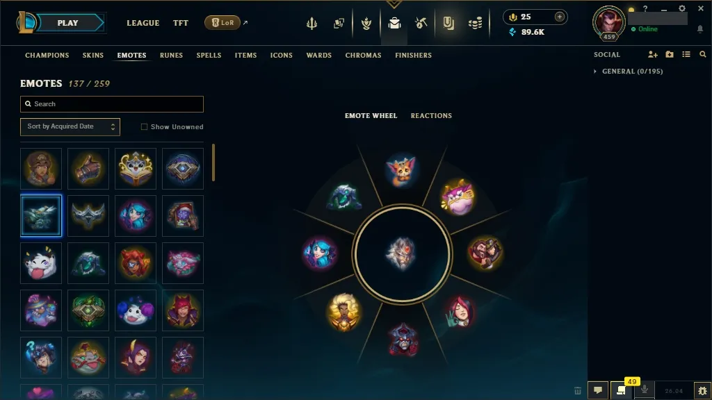 [EUW] ✨🍀 +3 Million DARIUS TOPLANE MAIN 🍟🎃 DJ SONA ☠️🐻 SPIRIT BLOSSOM SORAKA ☑️ ALL Champions 🧠 40 Skins ✨ Level 459 🎖️ 89617 BE 🔷 25 RP 💵 📦 Quick Delivery | LoL Account for Sale