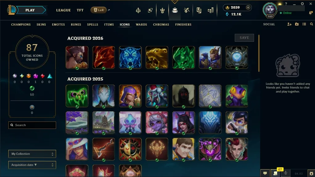 [EUW] ✅ 161 Champions ⚔️ 28 Skins  Level 165  12191 BE  2039 RP  ⚡ Quick Delivery | Ranked LoL Account