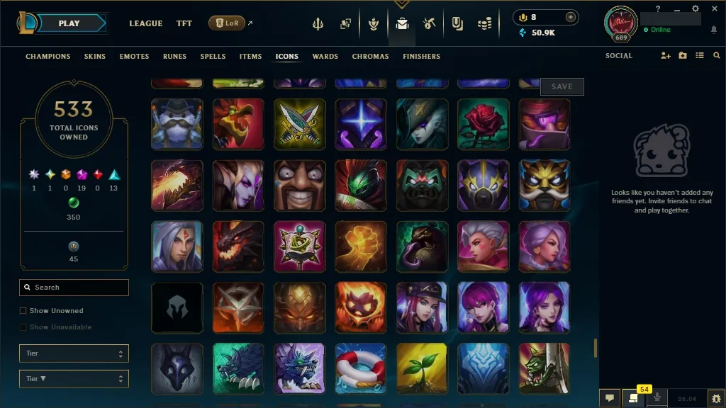 🚨 [EUW] ⚜ ULTRA RARE LoL Account 🔥 ALL Arcane 💎 + T1 Worlds 2023/24 🏆 + ✨ Spirit Blossom🏆 356 Premium Skins 😎 ALL Champs 🔼 Lvl 689 🔵 +50K BE 🏁 Instant Delivery