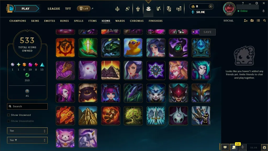 🚨 [EUW] ⚜ ULTRA RARE LoL Account 🔥 ALL Arcane 💎 + T1 Worlds 2023/24 🏆 + ✨ Spirit Blossom🏆 356 Premium Skins 😎 ALL Champs 🔼 Lvl 689 🔵 +50K BE 🏁 Instant Delivery