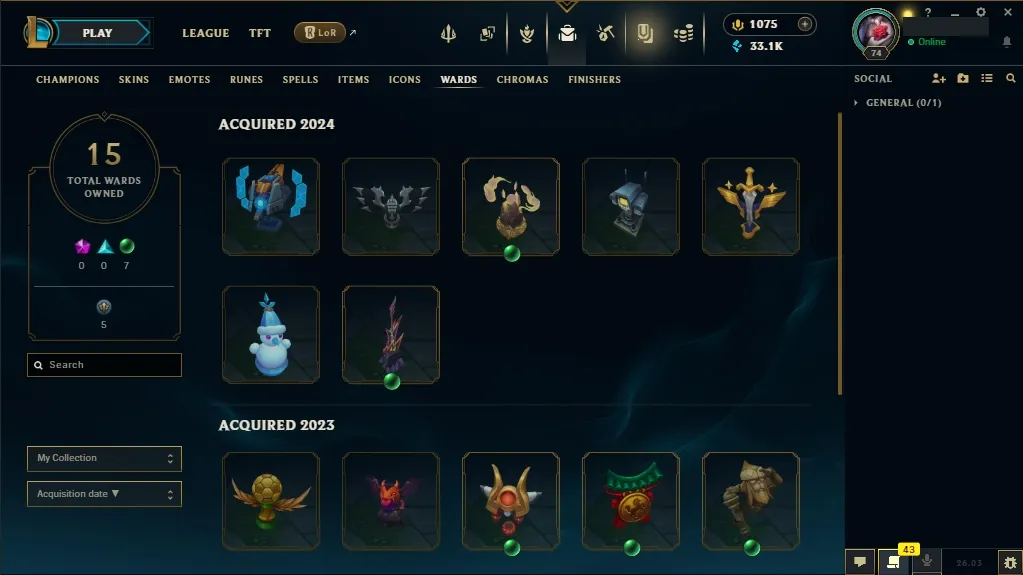 [NA]  61 Champions  31 Skins  Level 74  33115 BE  1075 RP   Delivery in Minutes | League Account with Skins