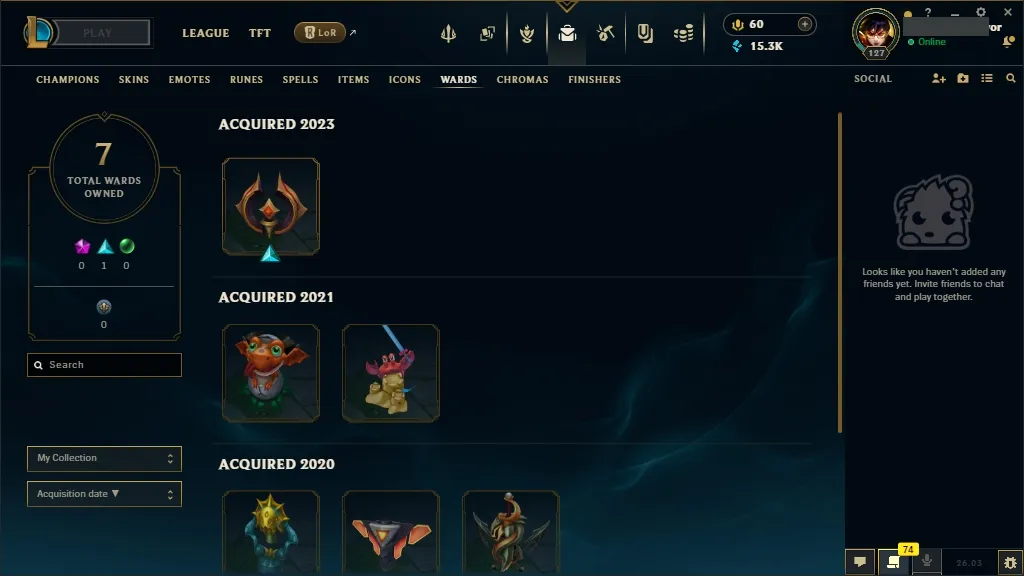 [Transferable][TR] ✅ Arcane Survivor Jayce ☑  70 Champions 👑 30 Skins 🎁 Level 127 🏅 15350 BE 🌀 60 RP 💰 🚀 Instant Delivery | Ranked LoL Account