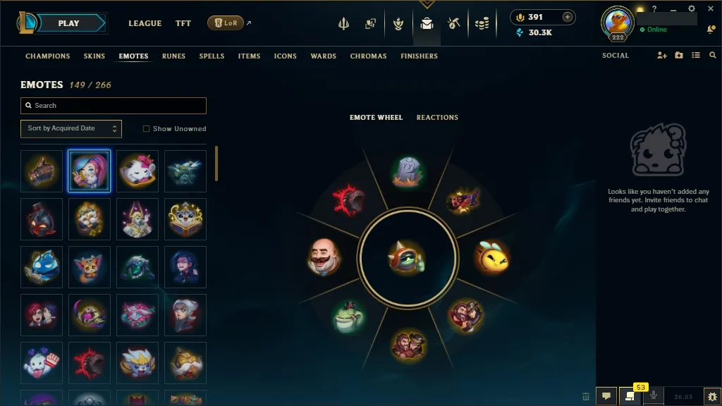 [EUW] ✔️ ALL Champions 易 95 Skins  Level 222  30348 BE  391 RP   Delivery in Minutes | League of Legends Account