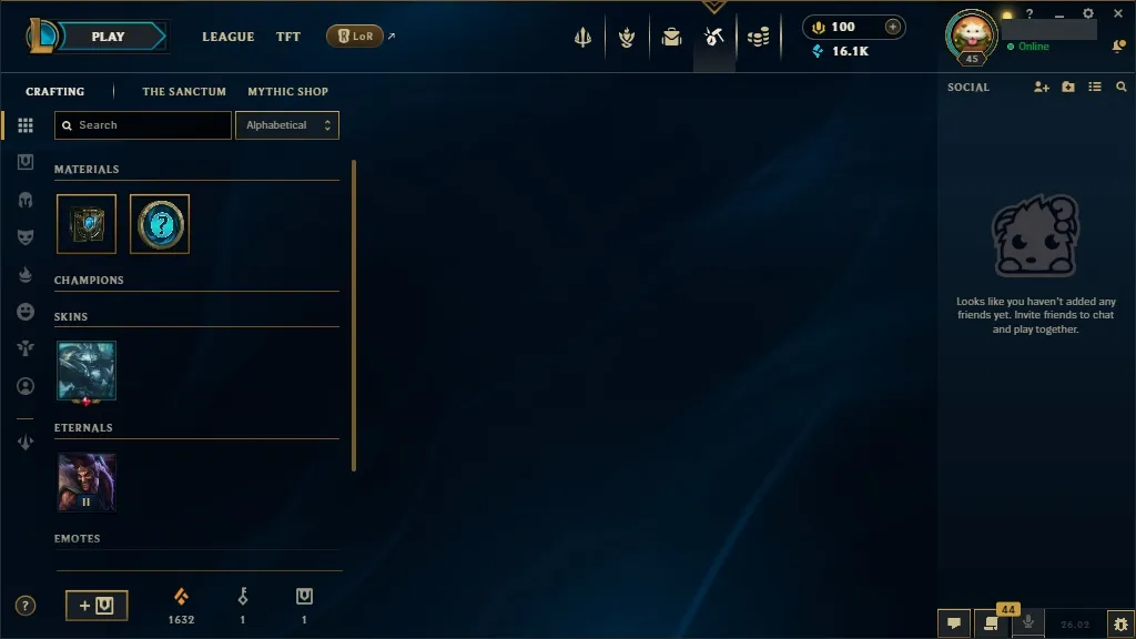 [EUW] Prestige HEARTSTEEL Yone 🔥 Risen legend Vayne 🟢 High noon Yone 🆗 92 Champions 🧠 50 Skins 🎁 Level 45 📶 16185 BE 🔷 100 RP 🔰 ⚡ Fast Delivery | League of Legends Account