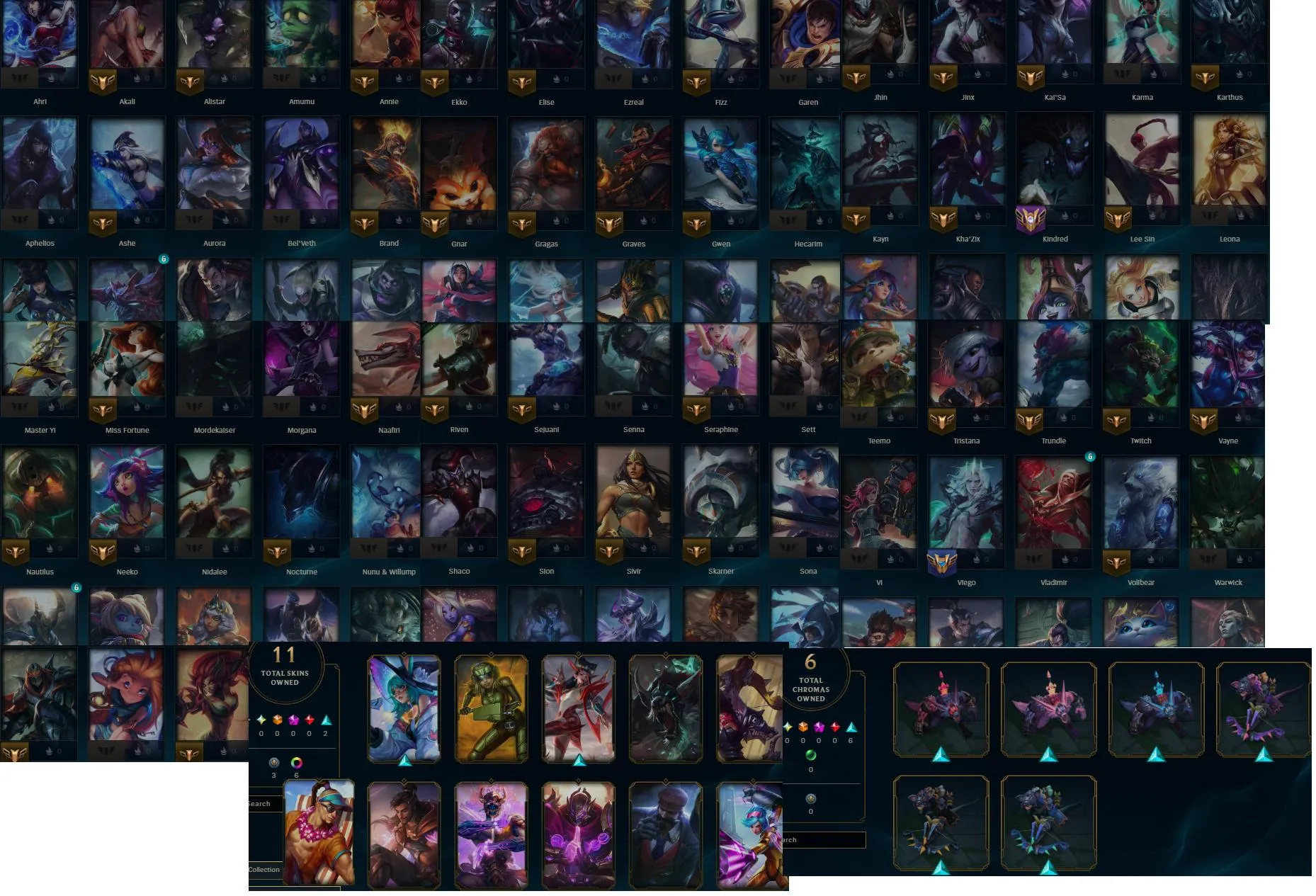 🔥LVL65 Master 300LP 61%WR Handleveled💎93Champs 11Skins 9K BE⭐Name Changeable✅Lifetime Ownership Guarantee - Never Taken Back