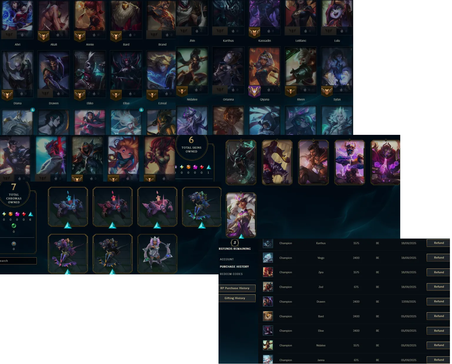 300LP Decay🔥Now Master 70%WR Handleveled💎13K BE 6Skins✅Lifetime Ownership Guarantee - Never Taken Back