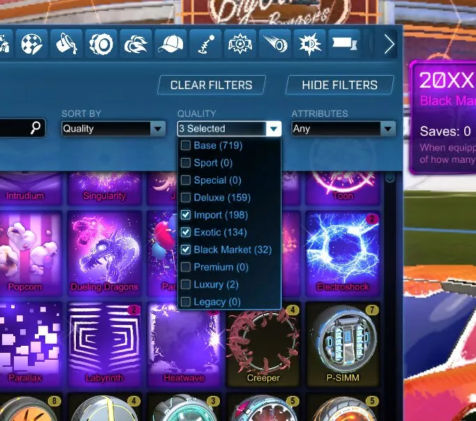 STOCK495 //Fennec, Dominus, 20XX, Dissolver, Singularity, Storm Watch, Hellfire, Party Time, Intrudium, Neuro-Agitator, Glorifier