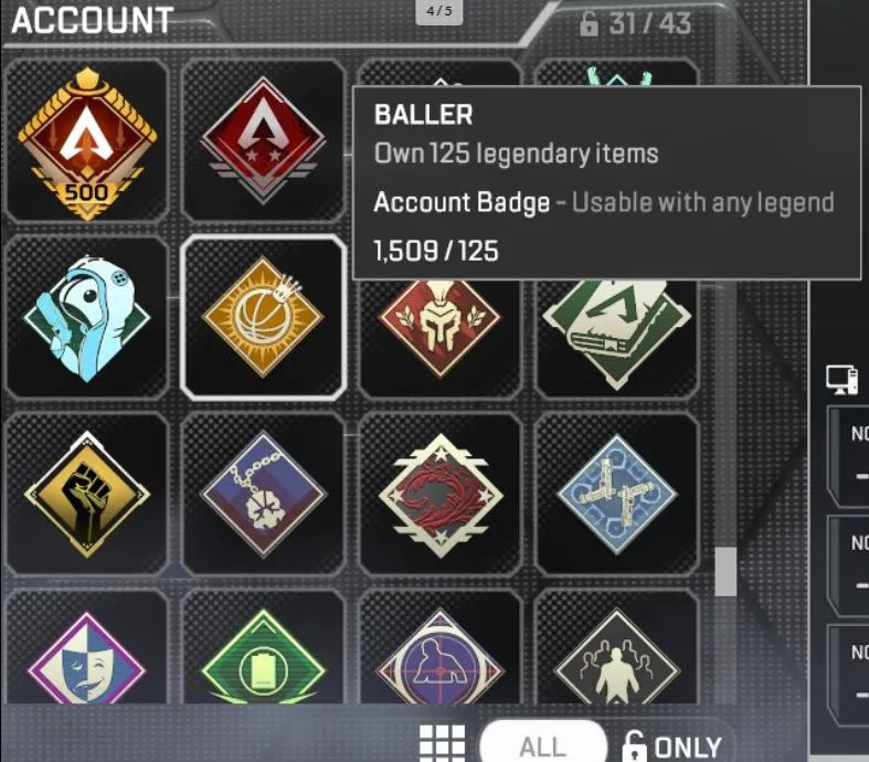 AP611 TOP 150 Predator, 20+ Heirlooms, 5 Prestige, 1500+ Legendary Skins, Cobalt Katar, Raptor’s Claw, Power Sword, Buster Sword