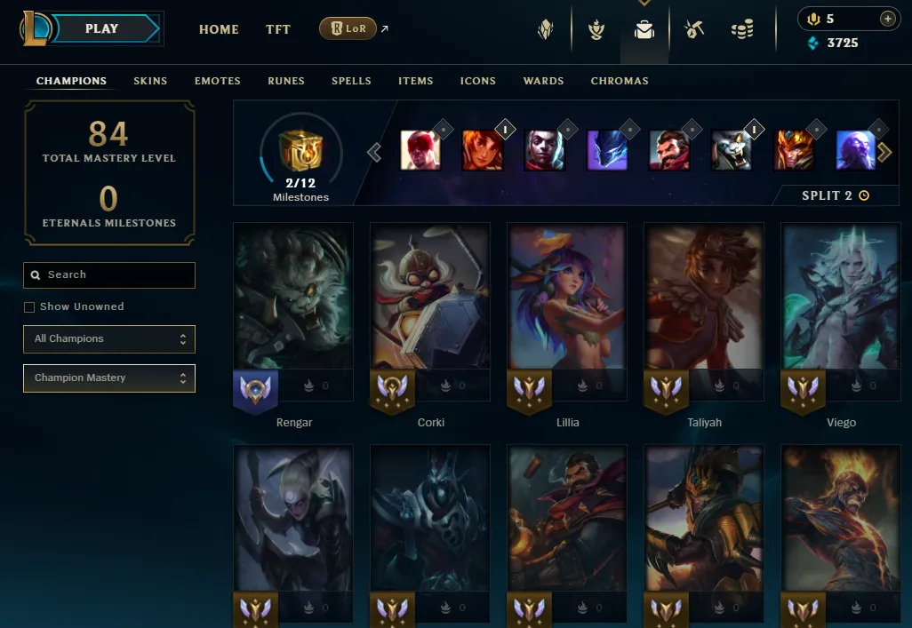 EUW Master I 63% WR  ⭐ Handleveled 39 lvl✅️ Unverified Email✔️ Changeable ID✈️ Instant Delivery