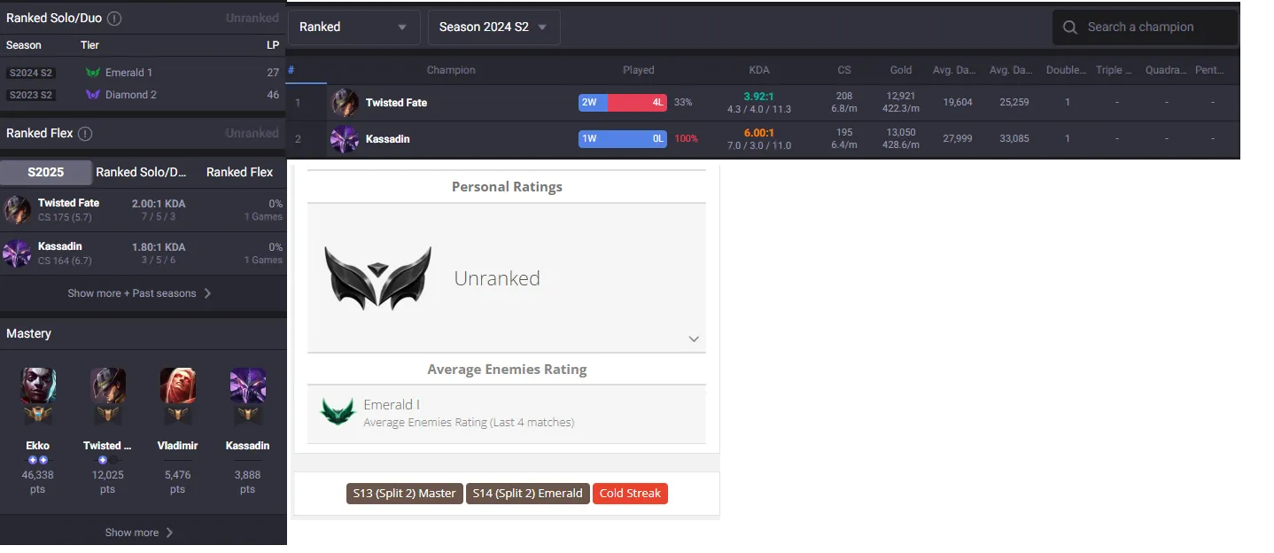 Emerald 1 MMRš„Platinum 2 0W/2L in Placements (Handleveled)āName Changeableā
Recovery Info Included ā Lifetime Ownership Guarantee