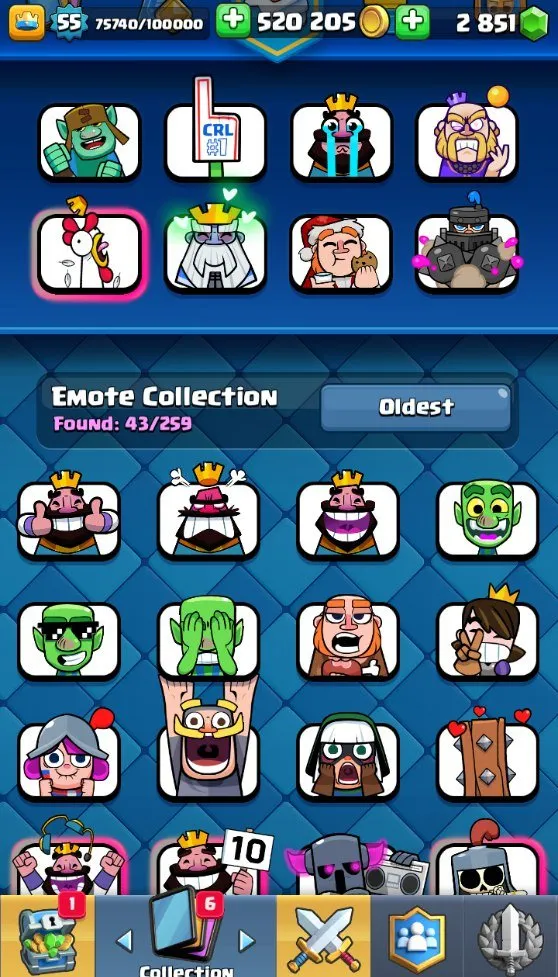 CR572 Maxed 9.3k trophies deck Valkyrie lvl 16, many lvl 15 14 cards, 121 cards, 2800 gems, 520k gold, rich emotes towers banners