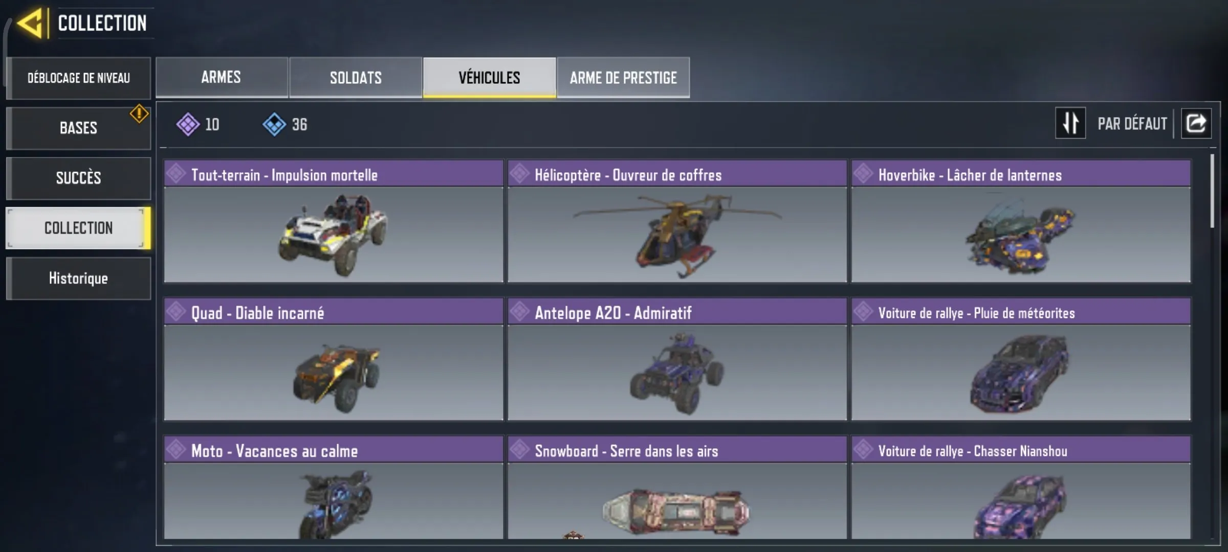 CODM48 Level 350 Account with Dusk Shadow March, Carver Butcher Cosmic, Epic Weapons, Unique Vehicles 