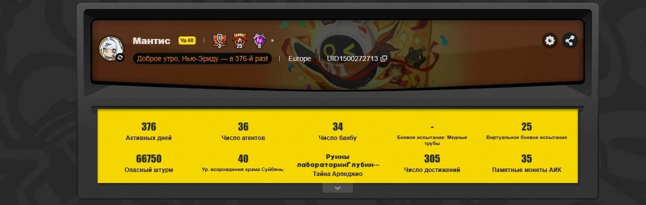 ZZZ3 // Top Zenless Zone Zero + Genshin Impact Legendary Account Europe 60 | All Legendary & Event Banbu | High-Level Agents, Weapons, Boss Packs