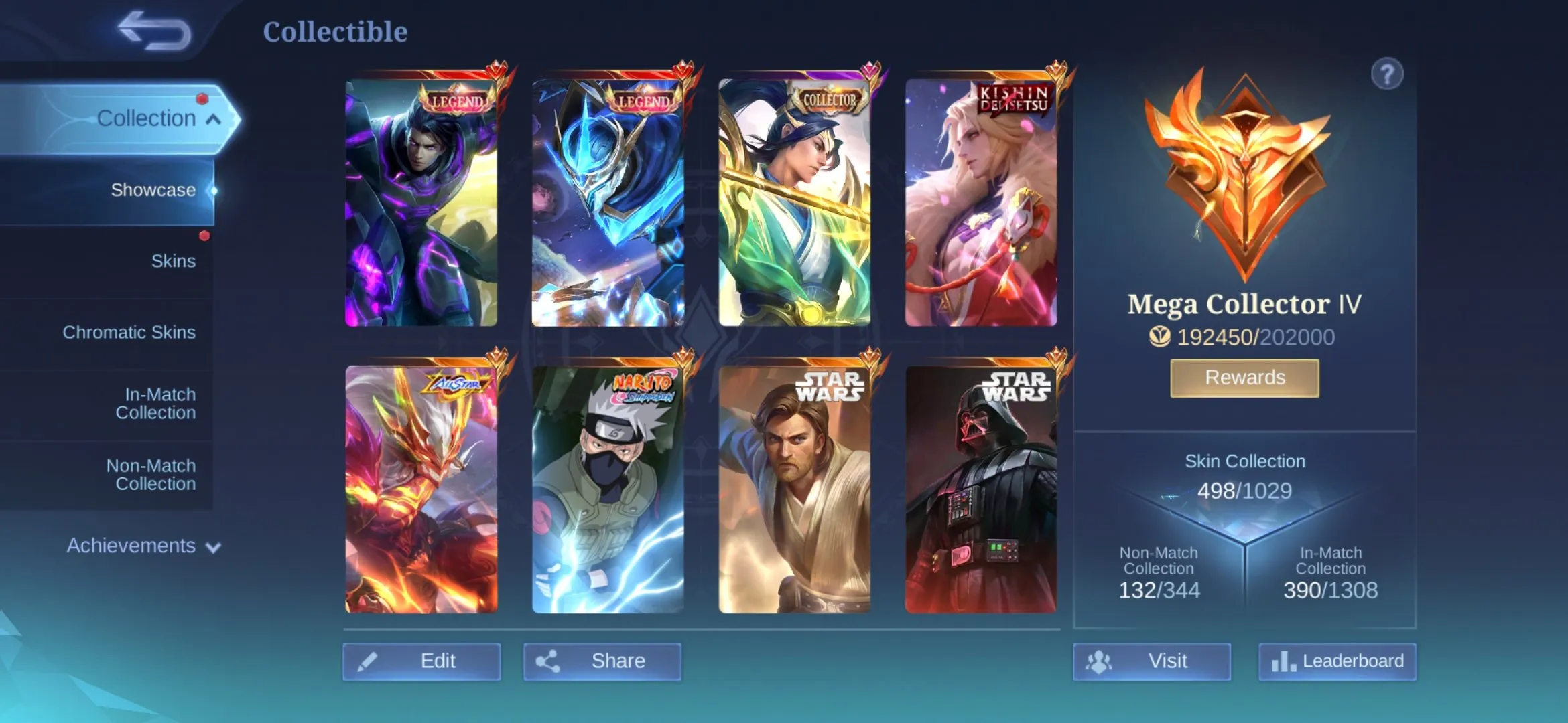 ML530 Mega Collector IV 2 Legend Star Wars Alucard Argus 2 Aspirant Kakashi Dawning Ducati Kishin 13 Lucky Mosk