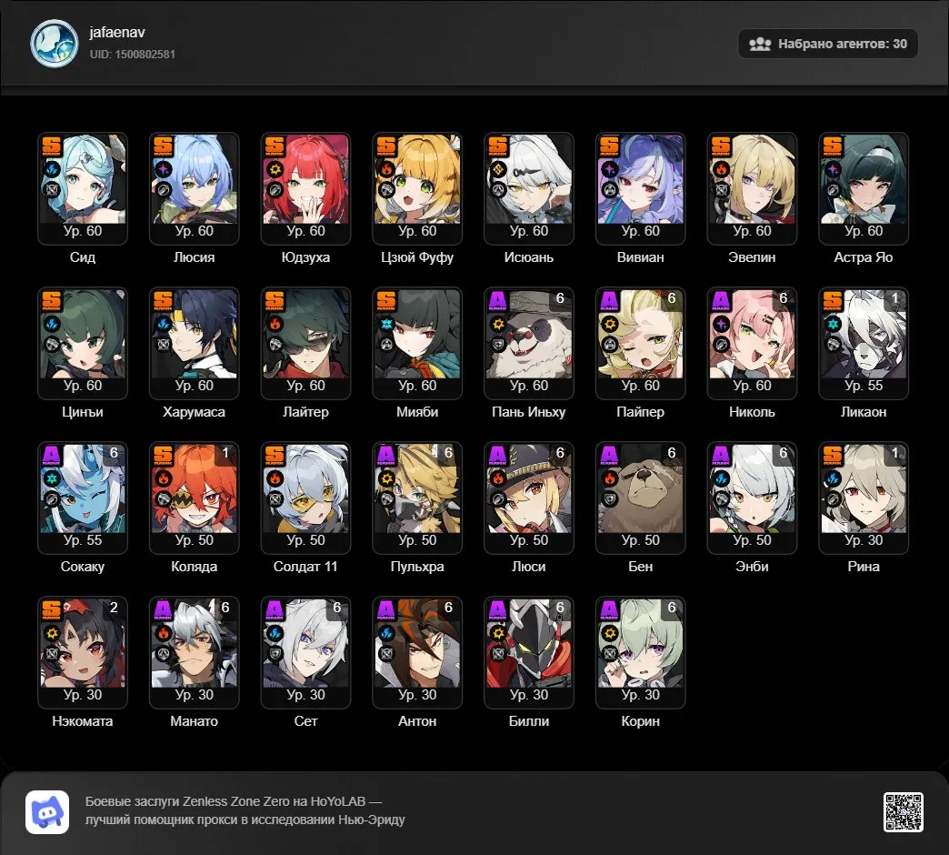 ZZZ38 // Yixuan, Vivian, Astra Yao, Lucia, Miyabi, Evelyn, S-rank Agents & Bangboo Collection, Premium Skins