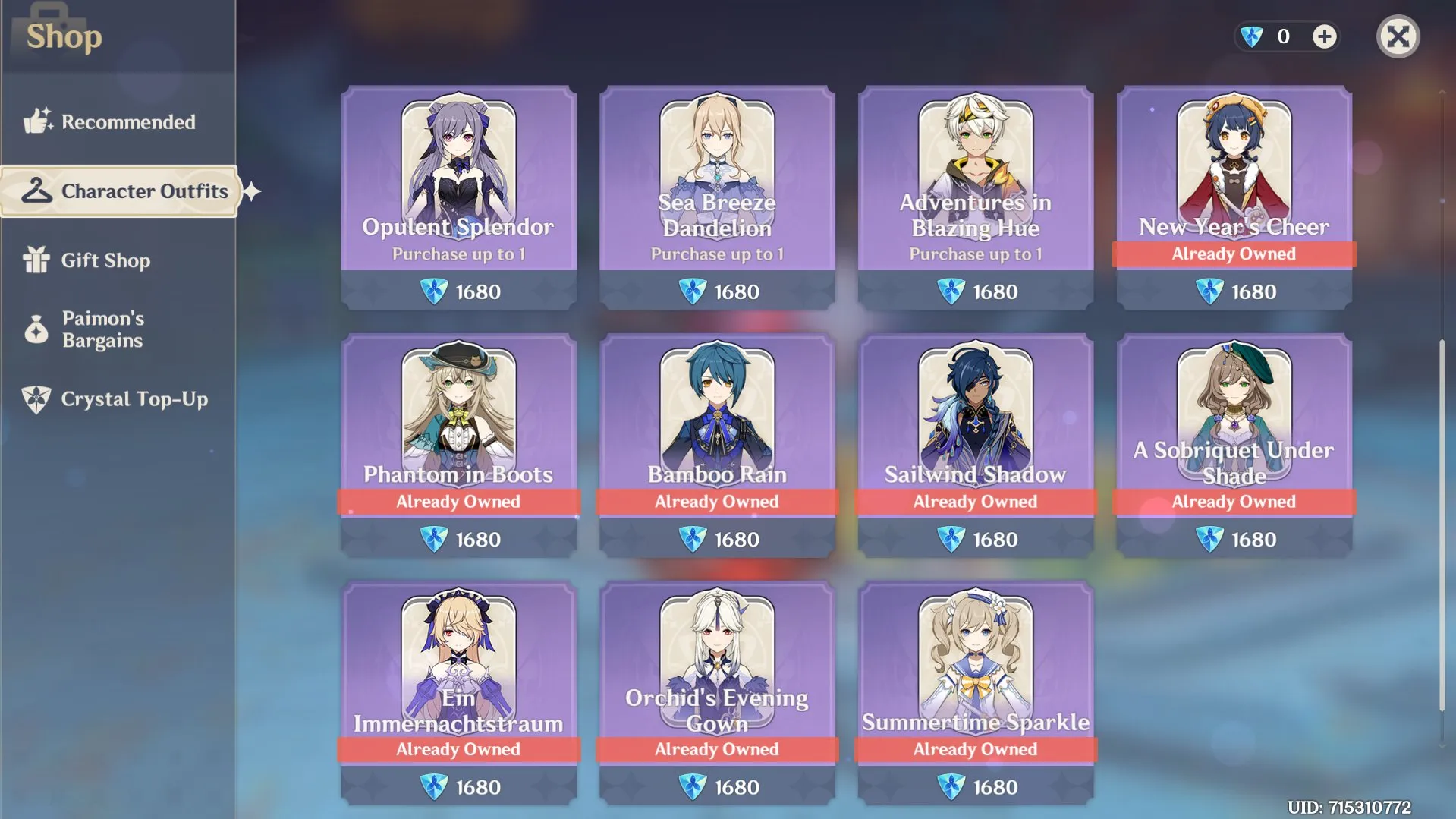 GI982 High-End AR60 Lumi Account | 79 Characters 35 Legendary | Arlecchino Xilonen Escoffier Furina | 16 Legendary Weapons | Star Rail 39 / 17 Legendary | ZZZ 16 / 7 Legendary