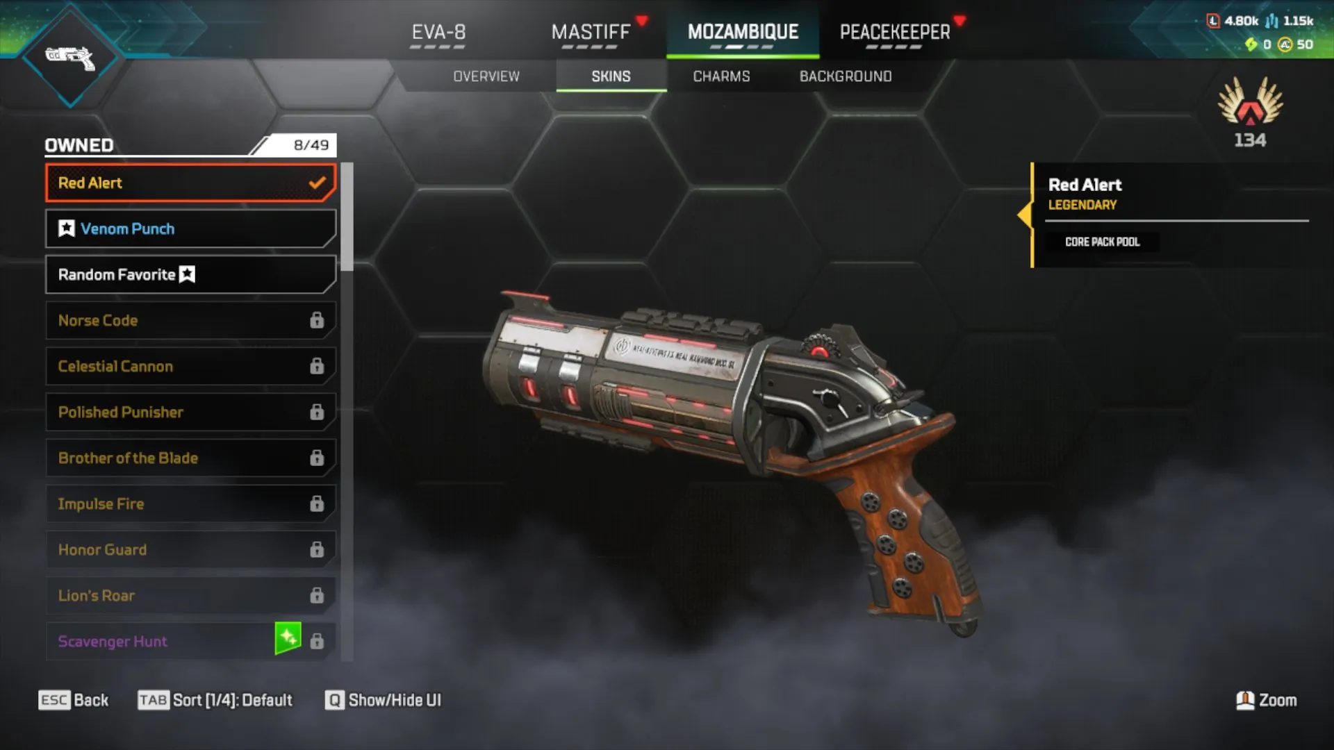 AP547 48 Legendary Skins, Rookie Rank, Level 91, Tombstick, Arachnid Rush, Slayer's Lancer, Luxury Finish, Veteran Voyager, Quicksilver 