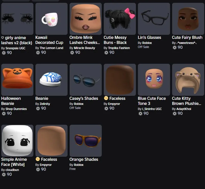 rblx3492// 4800 Total Value VIP Pass Headless Faceless Korblox Medieval Hood Adorable Puppy Glee Serenas Face Ly Roblox Headless