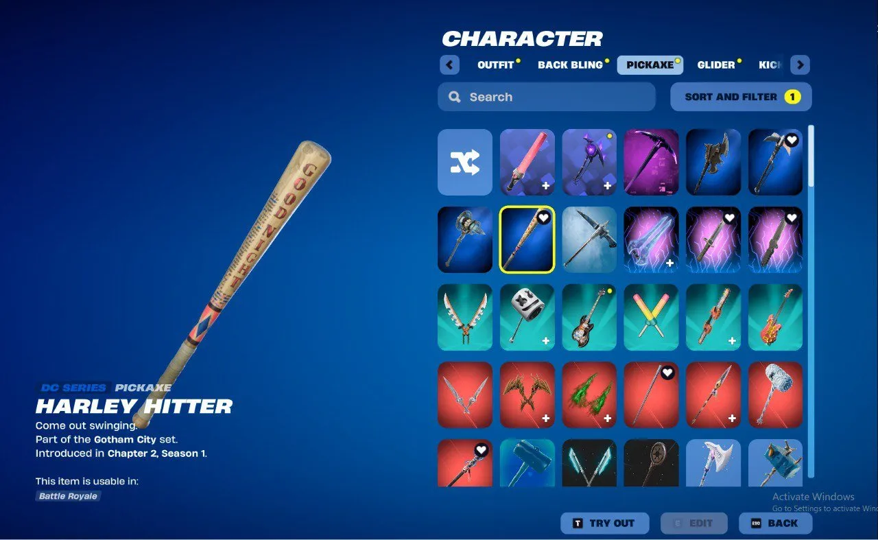 F916 Travis Scott, Harley Hitter, Surf Witch, Tricksy, and Over 180 Skins