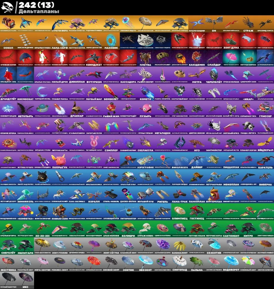 F1370 OG 341 Skins 339 Pickaxes 274 Emotes 242 Gliders stacked account