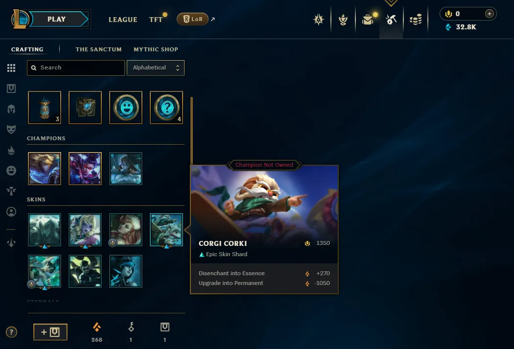 【 NA 】∙ Bronze IV ⚡ 32K BE ⭐ 5 Skins ☑️ Changeable Name ☑️ Unverified Email🚚 Instant Delivery