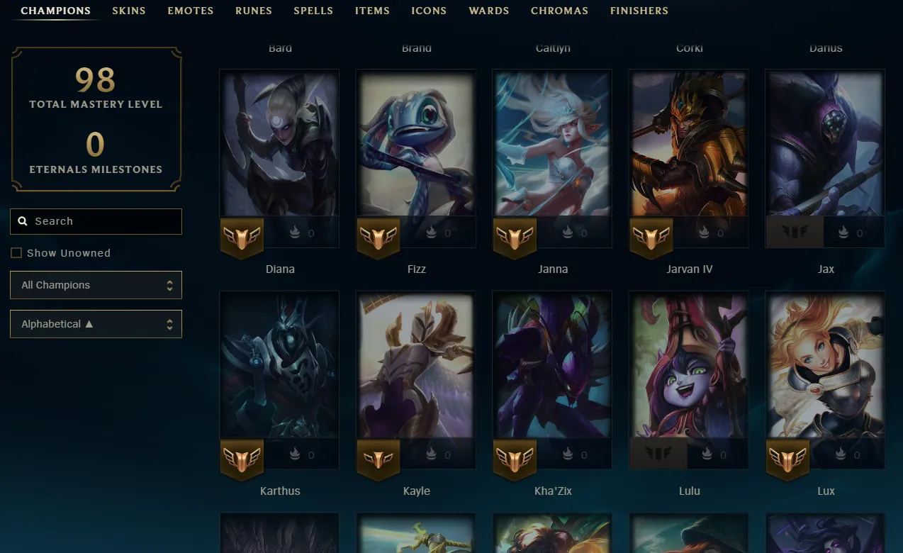 EUNE 🔱 PLAT 4 🔱 59% WINRATE 🔱 11 SKINS 🔱 LEVEL 47 🔱 VANGUARD SAFE 🔱 Changeable Mail 🔱 Handleveled 🔱
