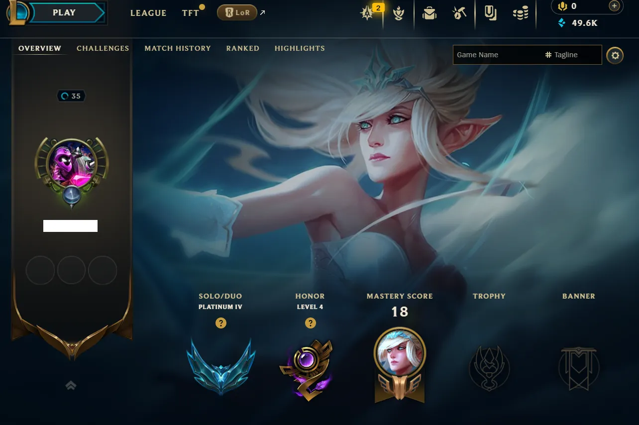 EUW 🔱 PLAT 4 🔱 57% WINRATE 🔱 INSANE +38 LP GAINS 🔱 SUP MAIN 🔱 VANGUARD SAFE 🔱 Changeable Mail 🔱 Handleveled 🔱