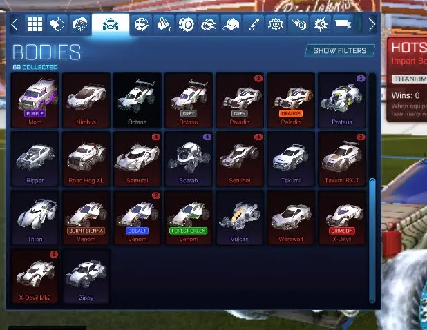 STOCK404 //Fennec, Dominus, Samurai, Over 300 Black Markets/Exotics/Imports, Hellfire, Hexed, Mainframe, Draco, Zomba, Painted