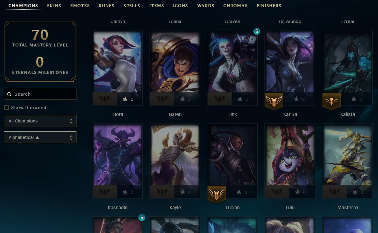EUW 🔱 EMERALD 4 🔱 60% WINRATE 🔱 7 SKINS 🔱 GOOD LP GAINS 🔱 35300 BE 🔱 VANGUARD SAFE 🔱 Changeable Mail 🔱 Handleveled 🔱