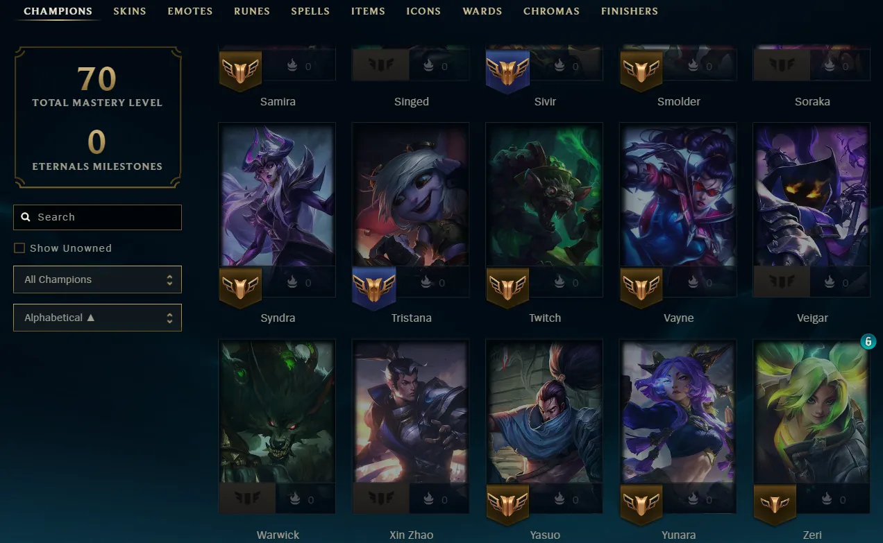 EUW 🔱 EMERALD 4 🔱 60% WINRATE 🔱 7 SKINS 🔱 GOOD LP GAINS 🔱 35300 BE 🔱 VANGUARD SAFE 🔱 Changeable Mail 🔱 Handleveled 🔱