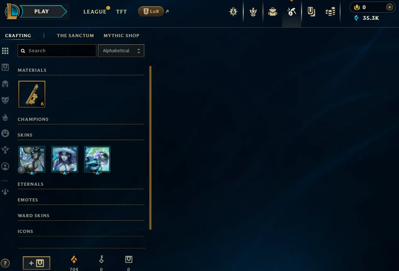 EUW 🔱 EMERALD 4 🔱 60% WINRATE 🔱 7 SKINS 🔱 GOOD LP GAINS 🔱 35300 BE 🔱 VANGUARD SAFE 🔱 Changeable Mail 🔱 Handleveled 🔱