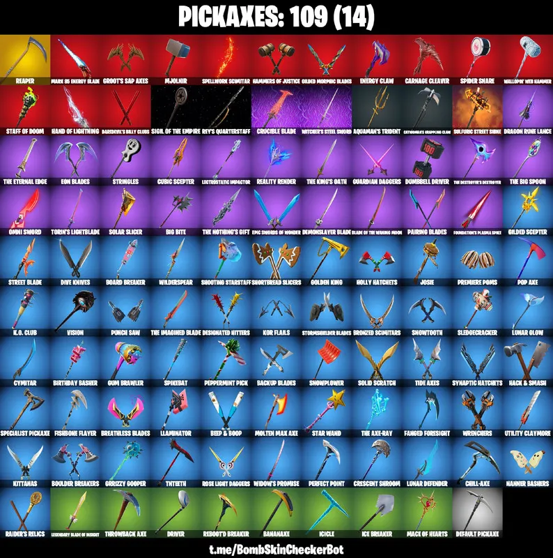 102 Skins |PC/PSN/XBOX| Reaper Axe + Skull Trooper | Ghoul Trooper | FNCS Champion Seeker | Daredevil | Kakashi Hatake |Spider Gwen| FULL EMAIL ACCESS