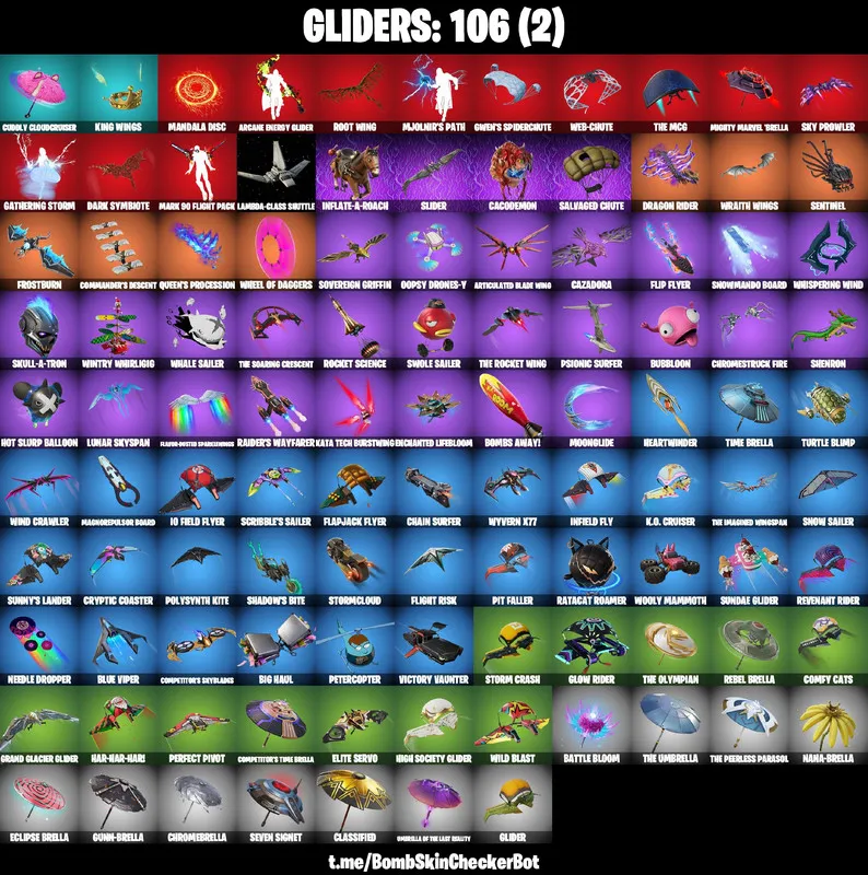 114 Skins |PC/PSN/XBOX| OG Spider Gwen Stacy + Reaper Axe + Spiderman Gilded Reality | Khaby Lame | Renegade | Carnage | FULL EMAIL ACCESS