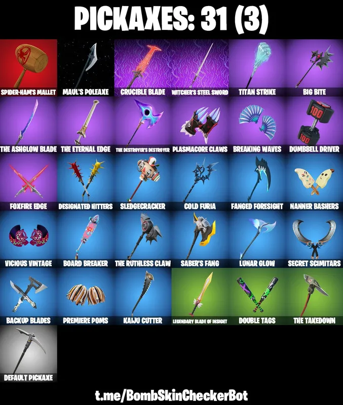 27 Skins |PC/PSN/XBOX| Huntmaster Saber | Eren Jaeger | Darth Maul | Doom Slayer | Geralt Of Rivia | Arctic Adeline | FULL EMAIL ACCESS