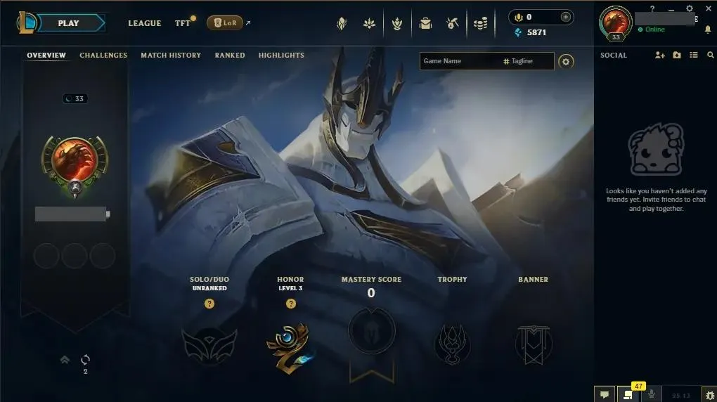 【NA】✅ 75 Champs 🎖️ Level 33 | 💠 5871 BE | Original Ownership Transfer | 🔐 Full Access | ⚡ Instant Delivery #0484