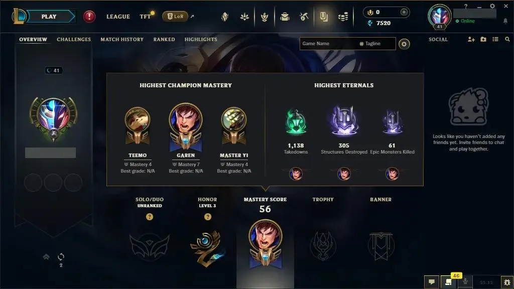 【EU】✅ Unverified 🧙‍♂️ 30 Champs 🎖️ Level 41💠 7520 BE | Original Ownership Transfer | 🔐 Full Access | ⚡ Instant Delivery #0480