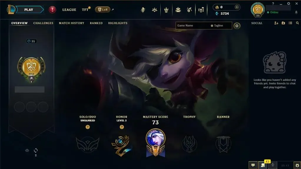 【EU】✅ Unverified 🧙‍♂️ 32 Champs 🎖️ Level 35 💠 5734 BE | Original Ownership Transfer | 🔐 Full Access | ⚡ Instant Delivery #0481