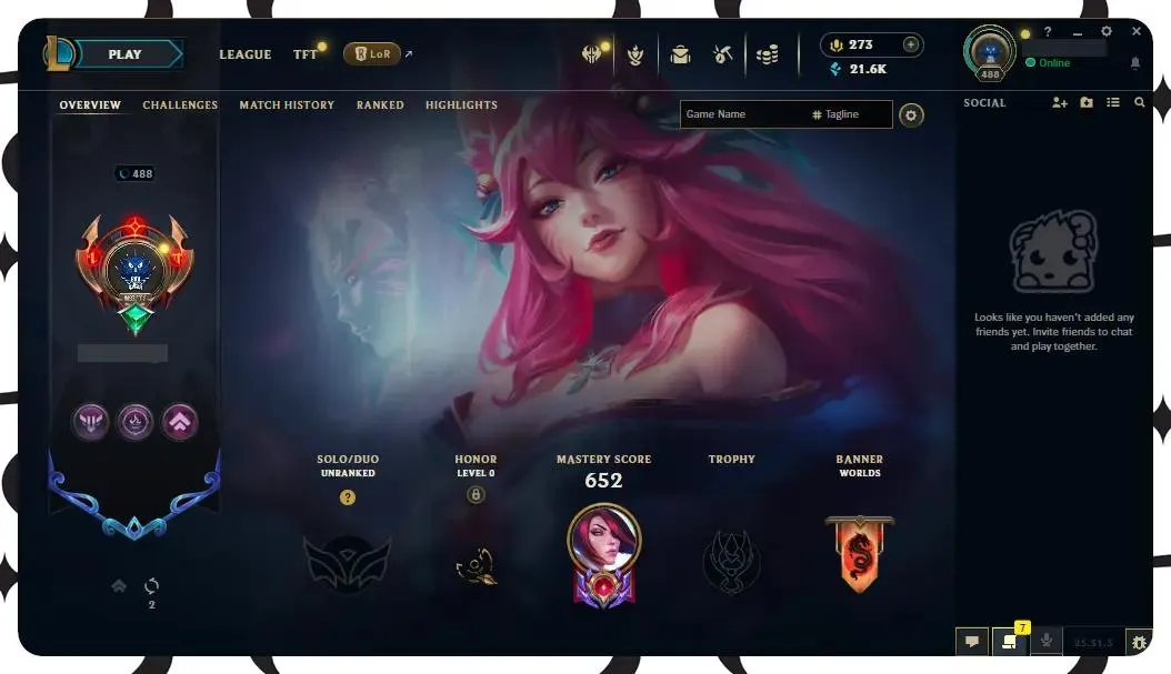 🌍【EUW】🔥 All Champs ✅ | 🎖️ Level 488 | 🎨 233 Skins | 💙 21K BE | 💎 273 RP | 🧙‍♂️ 49 Wards | 🌈 58 Chromas | 🔐 Full Access 🔥