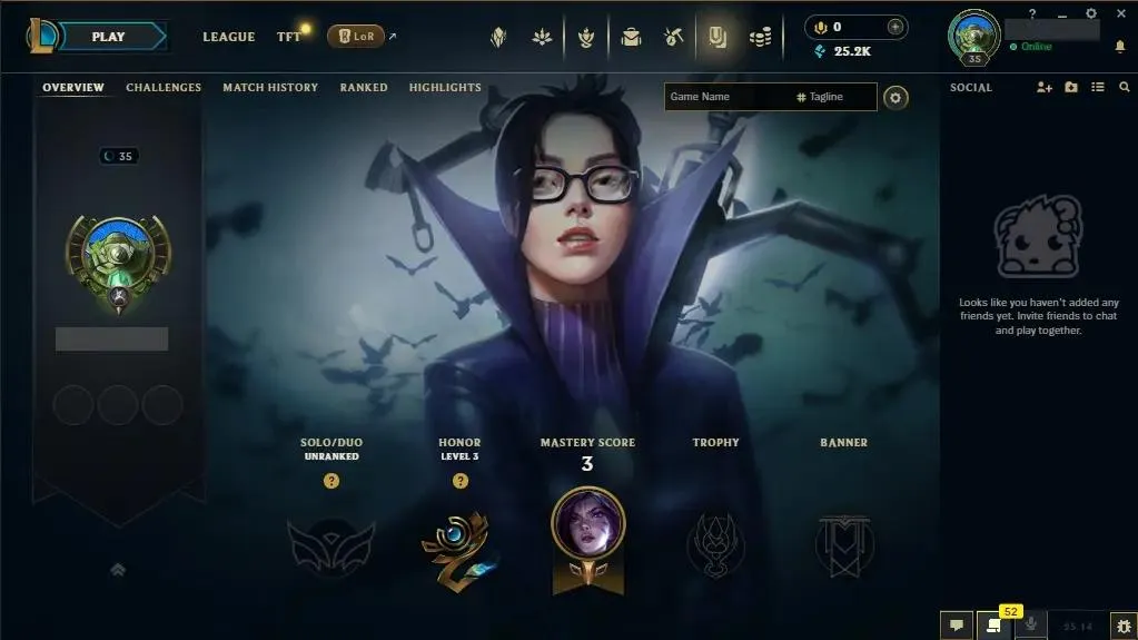 [INSTANT]👑 EUW ⭐Handmade ♟️ Champs: 60 ⭐ LV: 36 💰 BE: 25221 ♾️ Lifetime Ownership 📧 Full Email Access 👑 High Quality Riot Account #0494