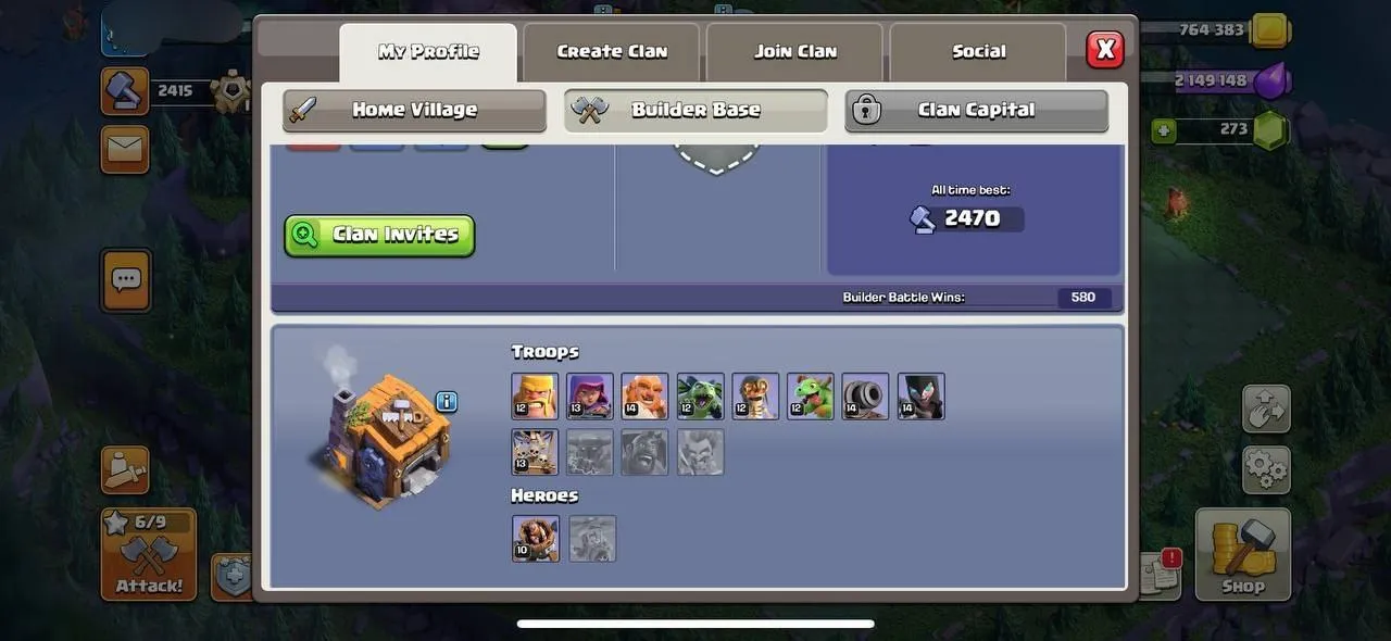 TH11 NEAR MAX⚡️273 GEMS⚡️HEROS MAX⚡️HERO-50-50-20⚡️OP PROFILE⚡️OP DEFENCE⚡️XP-129⚡️MAGIC ITEMS OP⚡️BH OP⚡️CHEAP⚡️