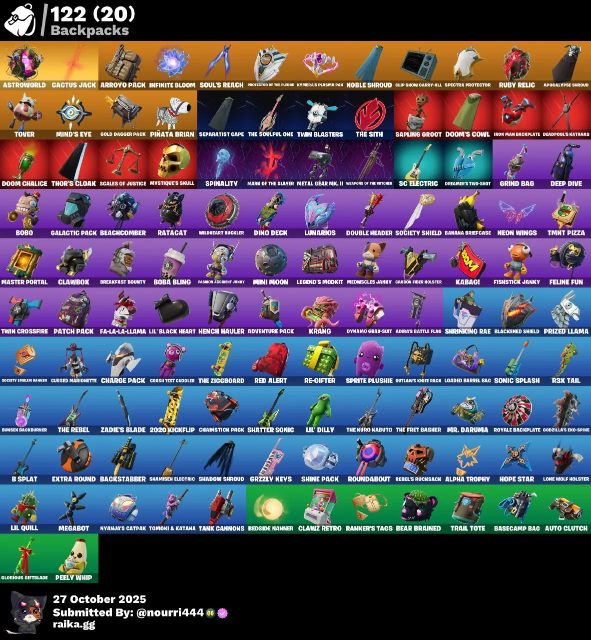 [PC,PSN,XBOX] 84 skins | Travis Scott | Astro Jack | Gold Midas | Valeria | Fade | Peter Griffin | Joey | Gear Specialist Maya | Nezumi | Snap | The Ageless | 1750 VB