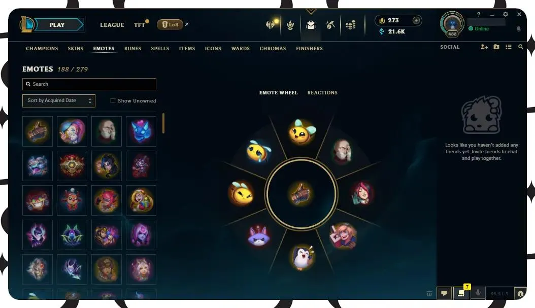 🌍【EUW】🔥 All Champs ✅ | 🎖️ Level 488 | 🎨 233 Skins | 💙 21K BE | 💎 273 RP | 🧙‍♂️ 49 Wards | 🌈 58 Chromas | 🔐 Full Access 🔥