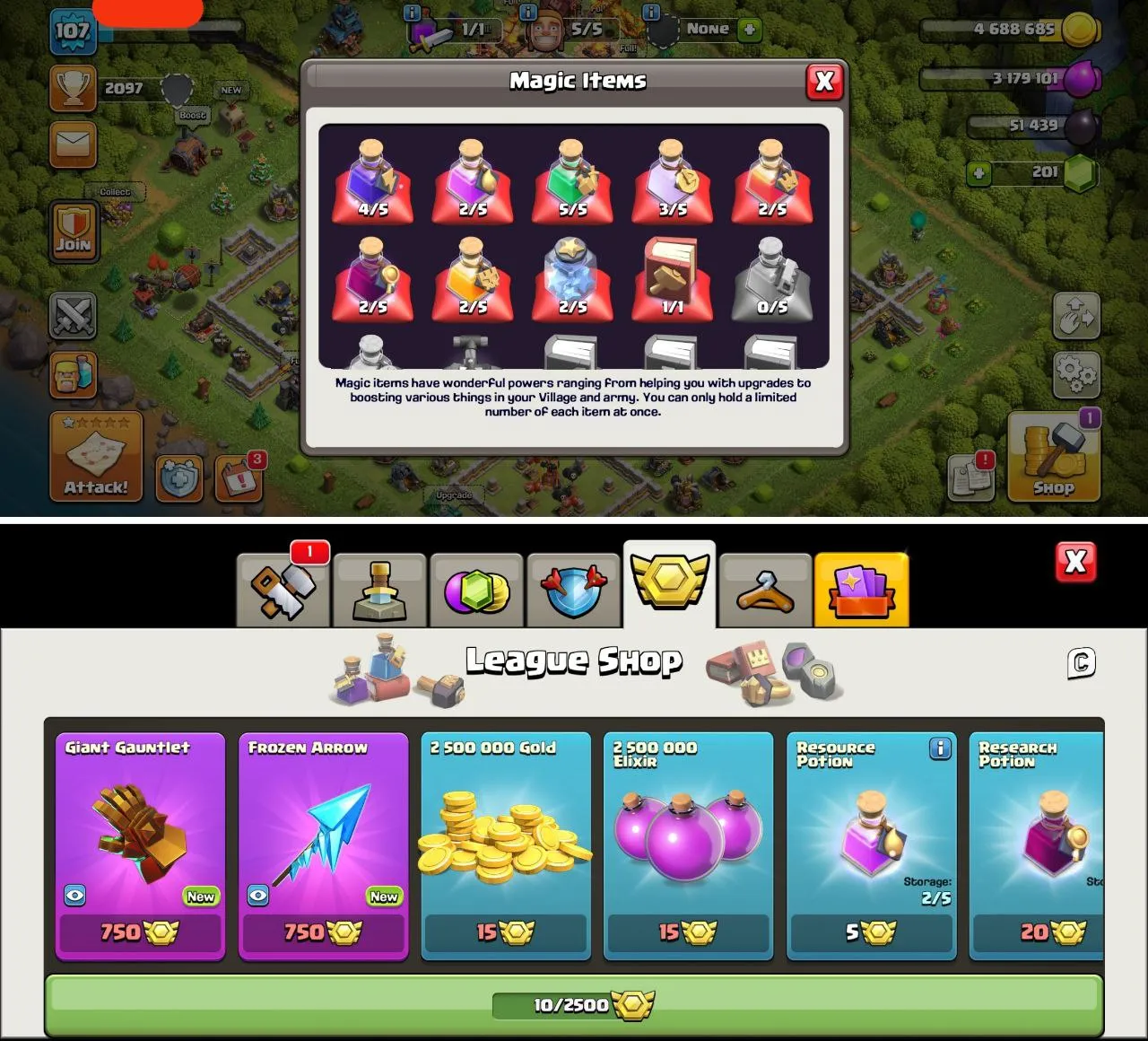 DECENT TH12 | 3312 ATB | GUD DEFENCES | MANY MAGIC ITEMS| HEORES 32-37-20-18 | INSTANT DELIVERY