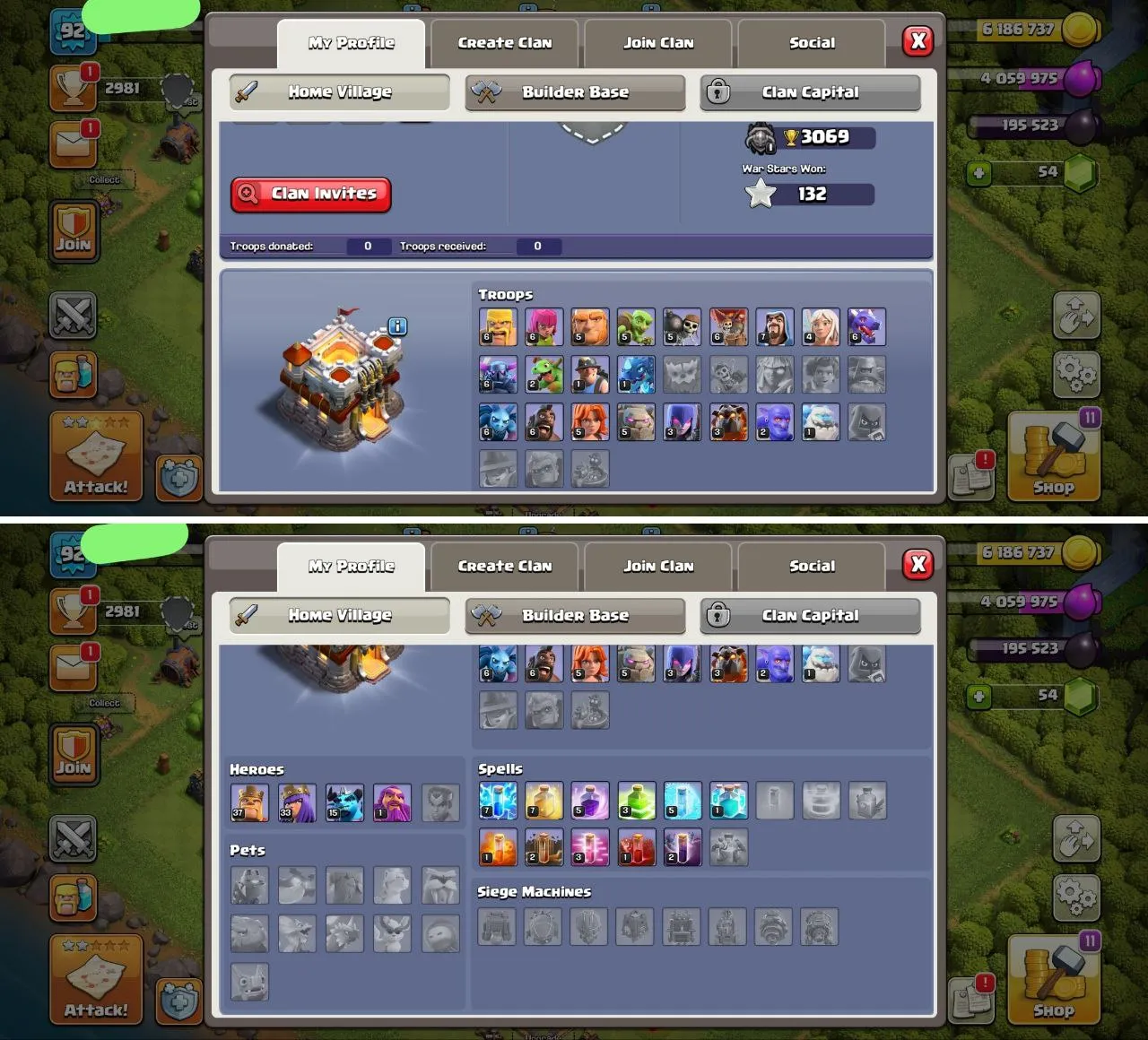 DONATION TH11 | 3069 ATB |MANY MAGIC ITEMS | GUD DEFENCES | EPIC EQUIPMENT |HEORES 37-33-15-1 | INSTANT DELIVERY