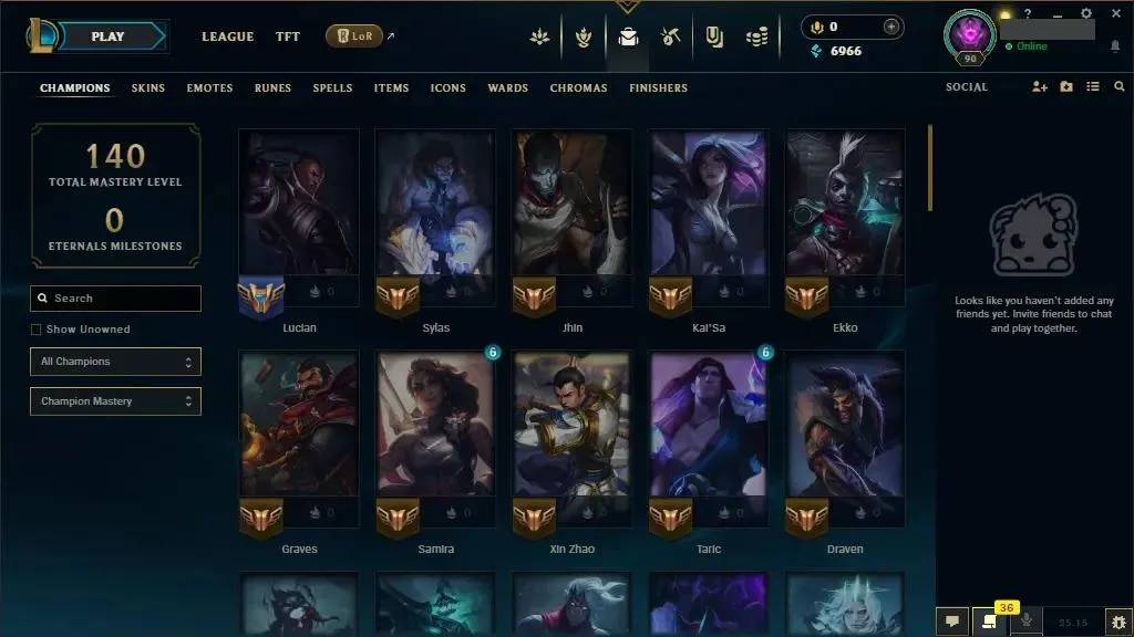 [INSTANT]👑 NA ⭐♟️ Champs: 63 ⚡ 11 Skins  ⭐ LV: 90 💰 BE: 6966 ⭐ 18 Chests 🔥 29 Chromas ♾️ Lifetime Ownership 📧 Full Email Access 👑 High Quality Riot Account #0498