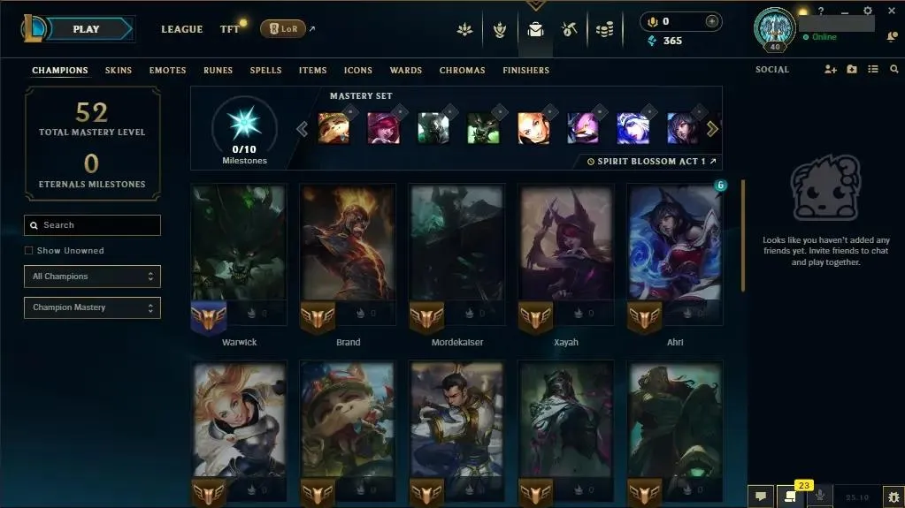 【EUW】✅ S15 Iron IV (50 LP) | lv 40 ⭐ 30 Champs 🔵 365 BE ⭐ EUW	 Iron league of legends account for sale