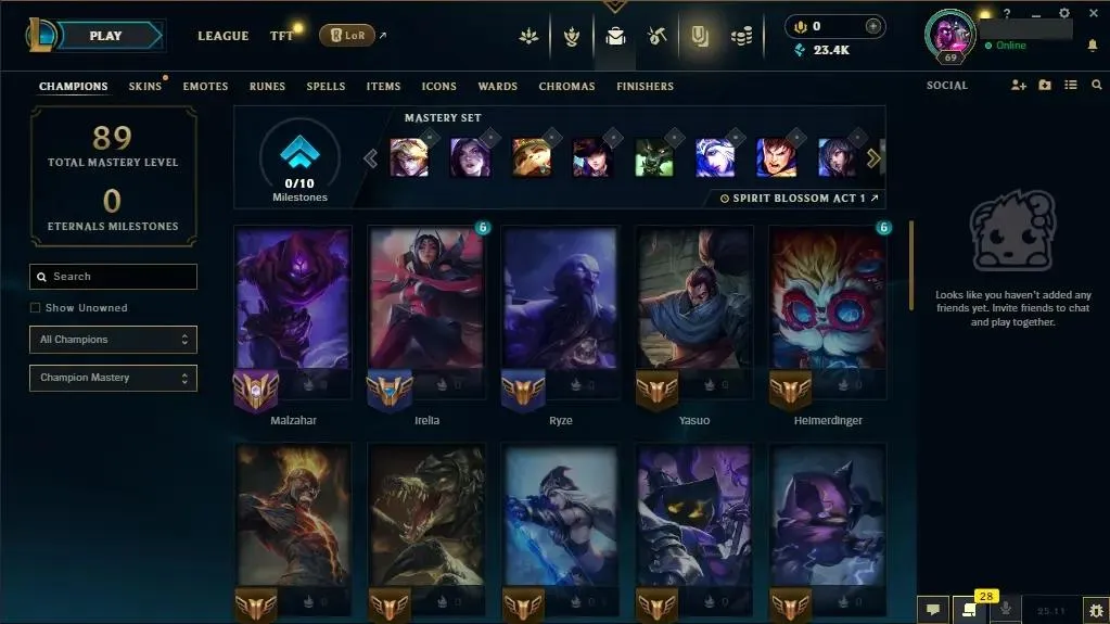 【NA】✅ Hand-made | Unranked | 🧙‍♂️ 42 Champs | 🎨 10 Skins | 🎖️ Level 69 | 💠 23480 BE | 🔐 Full Access | ⚡ Instant Delivery #0469