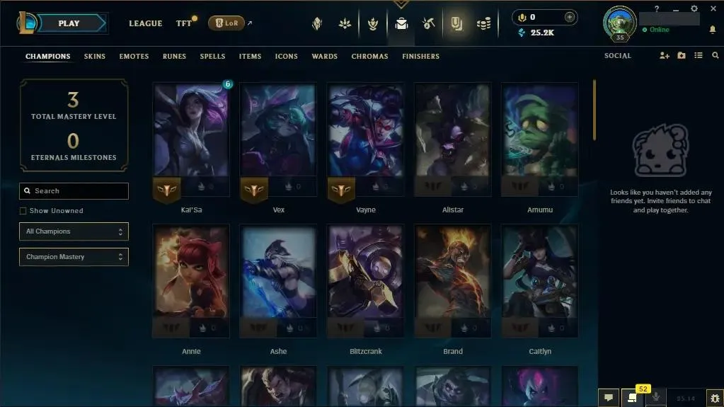 [INSTANT]👑 EUW ⭐Handmade ♟️ Champs: 60 ⭐ LV: 36 💰 BE: 25221 ♾️ Lifetime Ownership 📧 Full Email Access 👑 High Quality Riot Account #0494