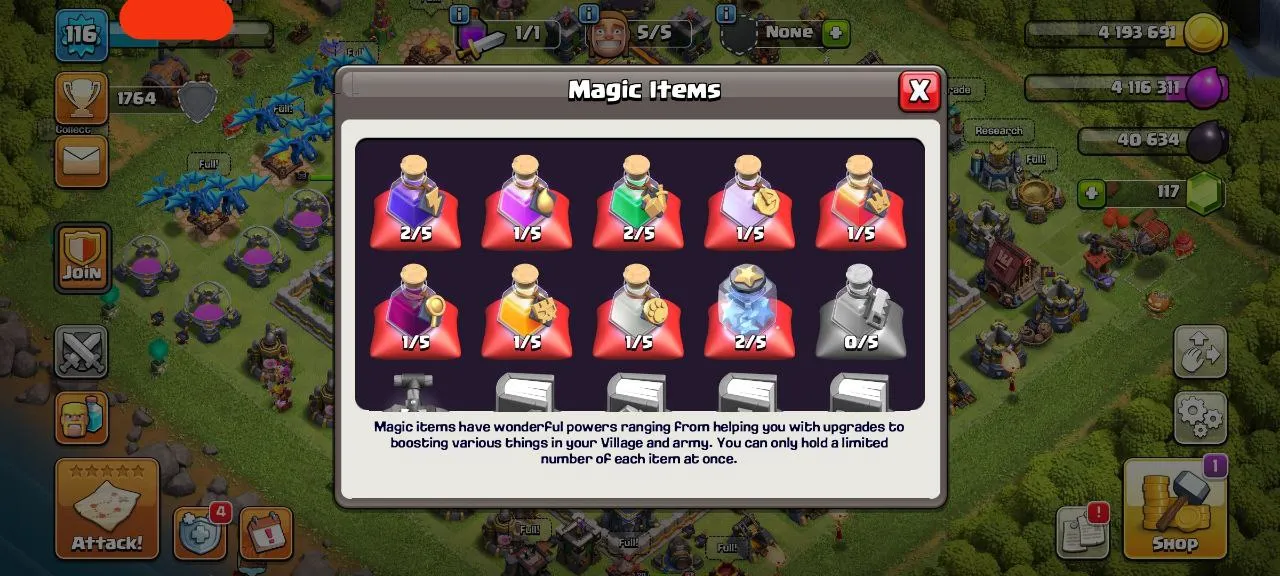 DECENT TH12 | 2602 ATB | GUD DEFENCES | 1K WAR STAR| MANY MAGIC ITEMS| HEORES 28-39-20-20| INSTANT DELIVERY